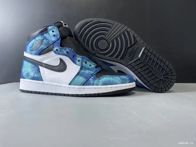 Rep Onekick High Tie-Dye CD0461-100 Air Jordan 1 OG 0501